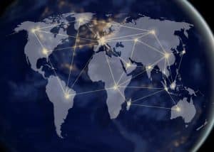 network and world map,networking concept connect-world-about-us-gomuslim